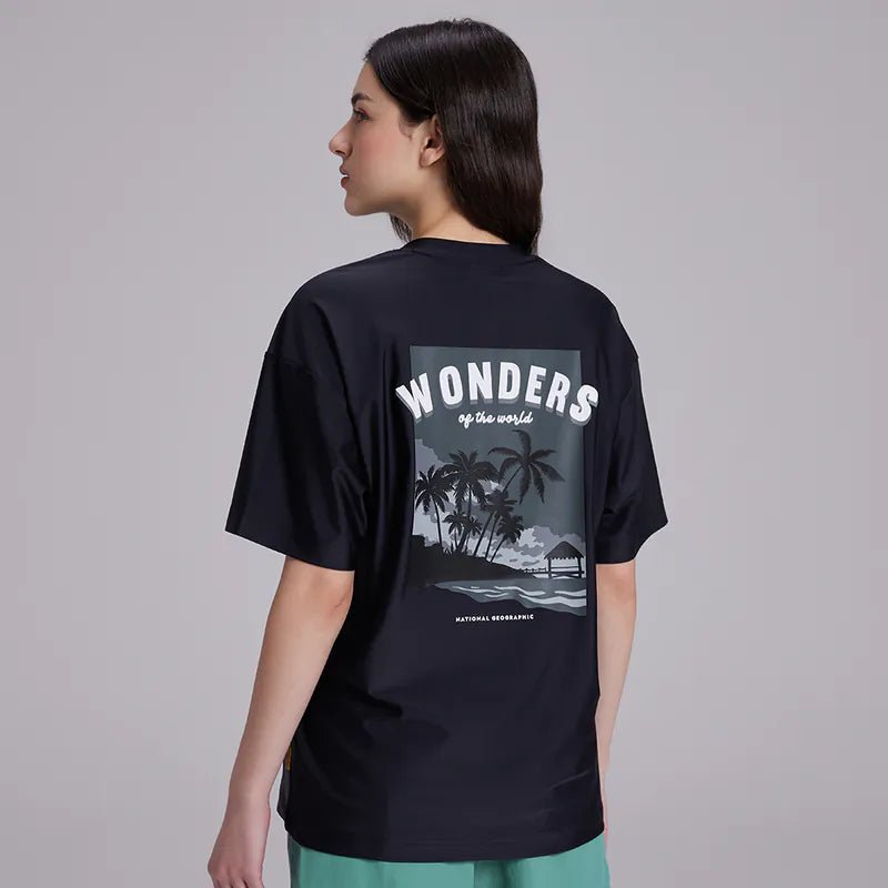 NATGEO RASHGUARD เสื้อแรชการ์ดสำหรับผู้ชายและผู้หญิง - Rev Online