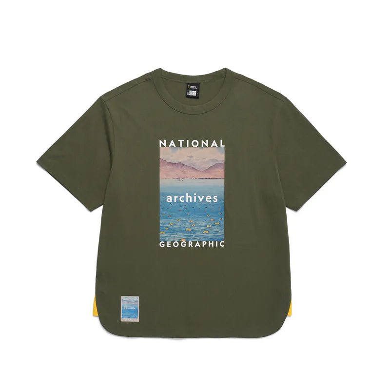 NATGEO T - SHIRT เสื้อยืดทีเชิ๊ตสำหรับผู้ชายและผู้หญิง - Rev Online