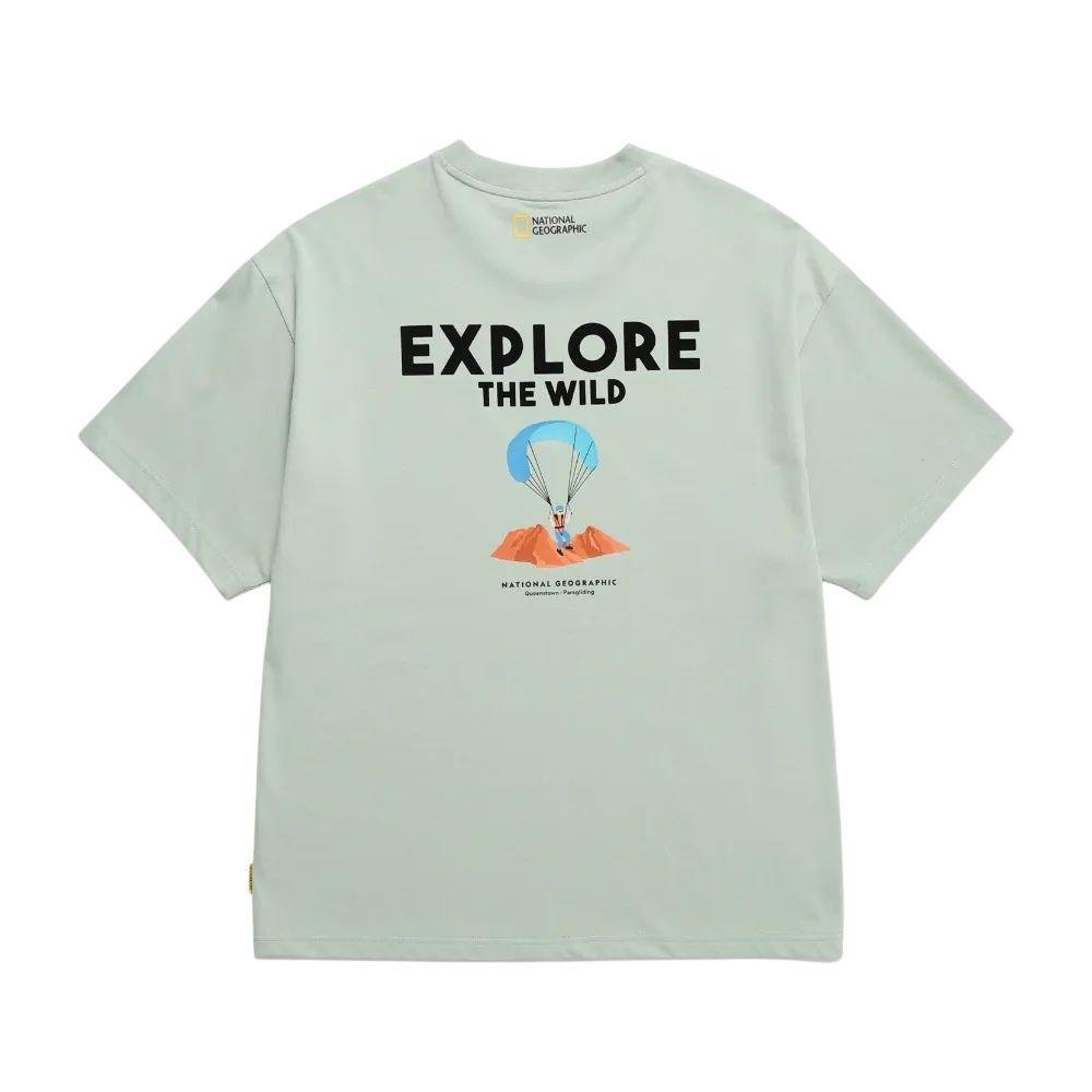 NATGEO T - SHIRT Unisex เสื้อยืดทีเชิ๊ตสำหรับผู้ชายและผู้หญิง - Rev Online