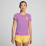 SAUCONY - STOPWATCH SHORT SLEEVE Women - Rev Online
