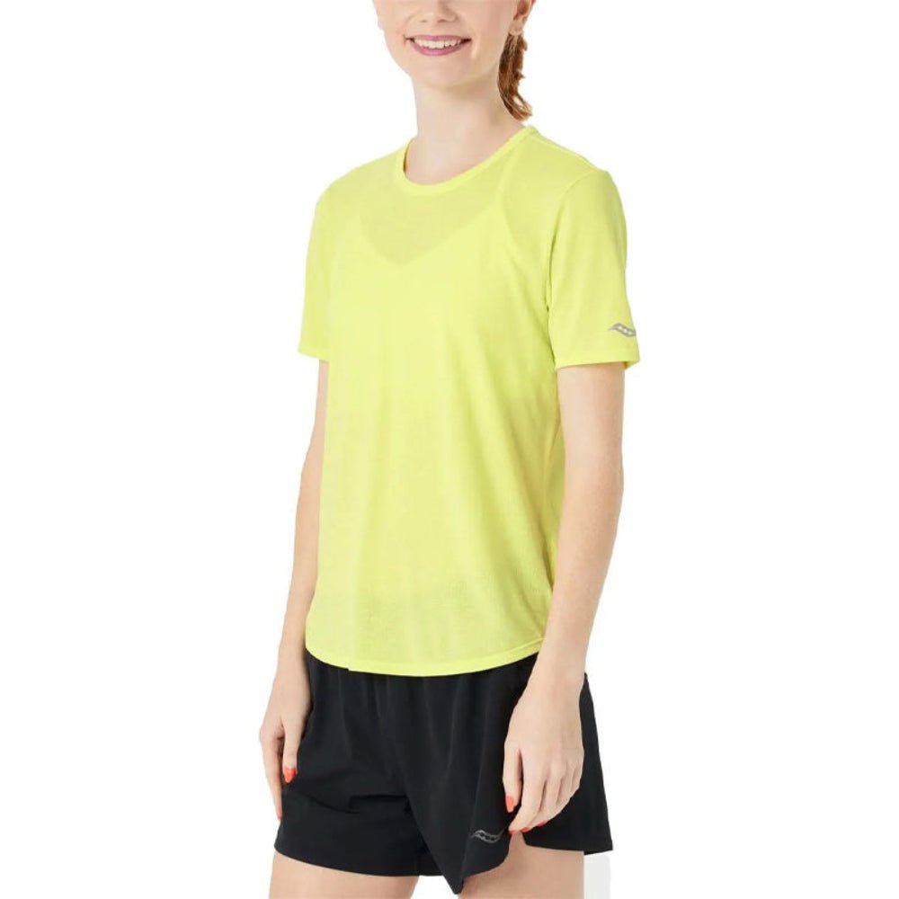 SAUCONY - STOPWATCH SHORT SLEEVE Women - Rev Online