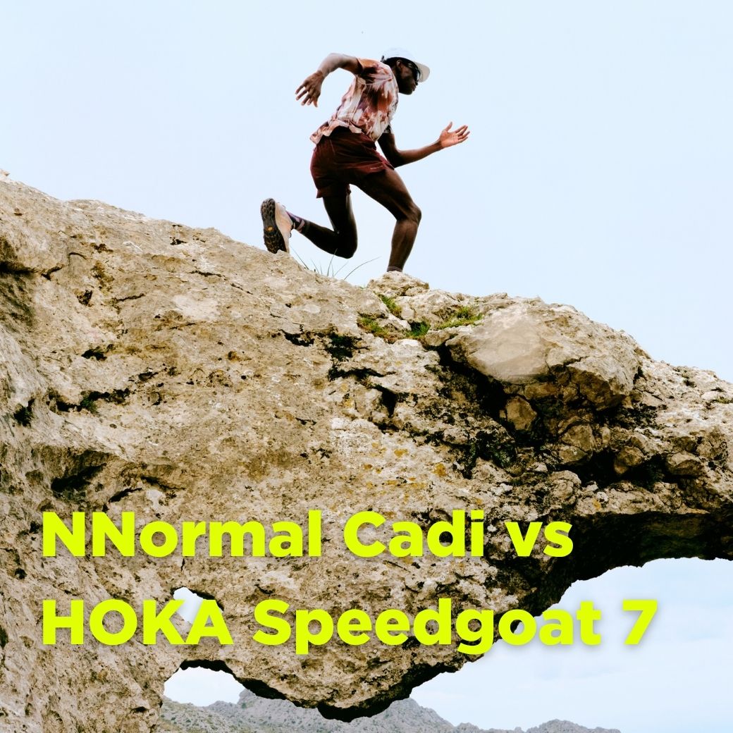 What are the differences between the NNormal Kjerag and the HOKA Speedgoat?