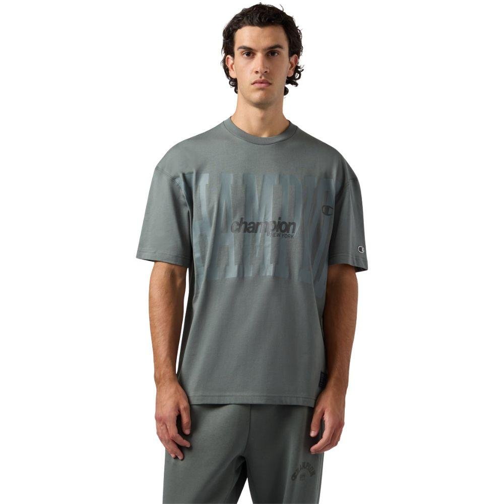 CHAMPION SS TEE เสื้อยืดแขนสั้นผู้ชาย - Rev Online