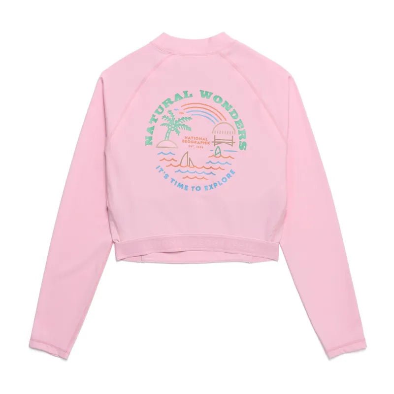 NATGEO RASHGUARD เสื้อแรชการ์ดสำหรับผู้ชายและผู้หญิง - Rev Online