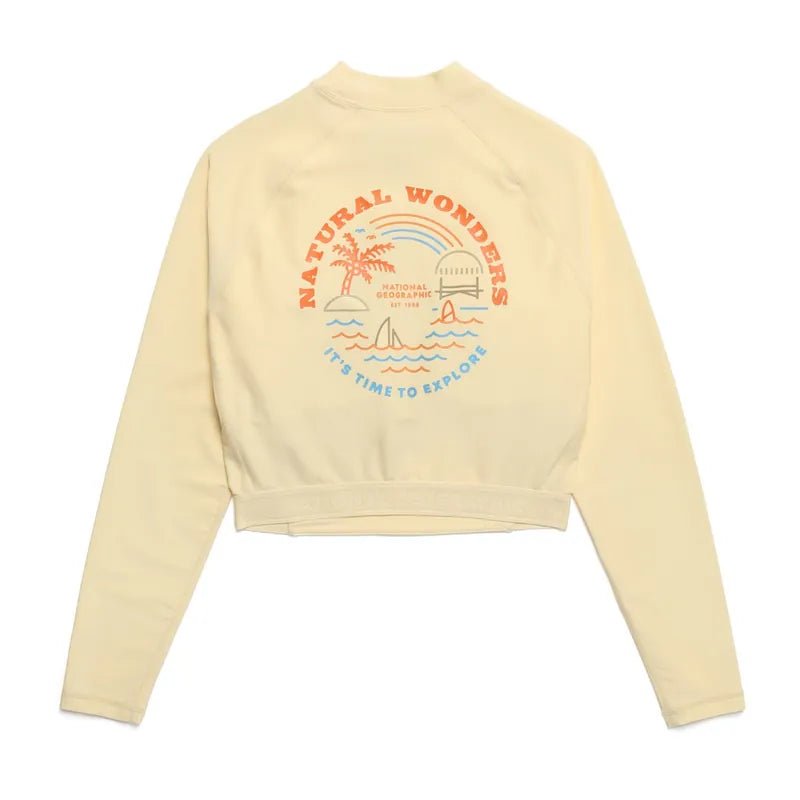 NATGEO RASHGUARD เสื้อแรชการ์ดสำหรับผู้ชายและผู้หญิง - Rev Online
