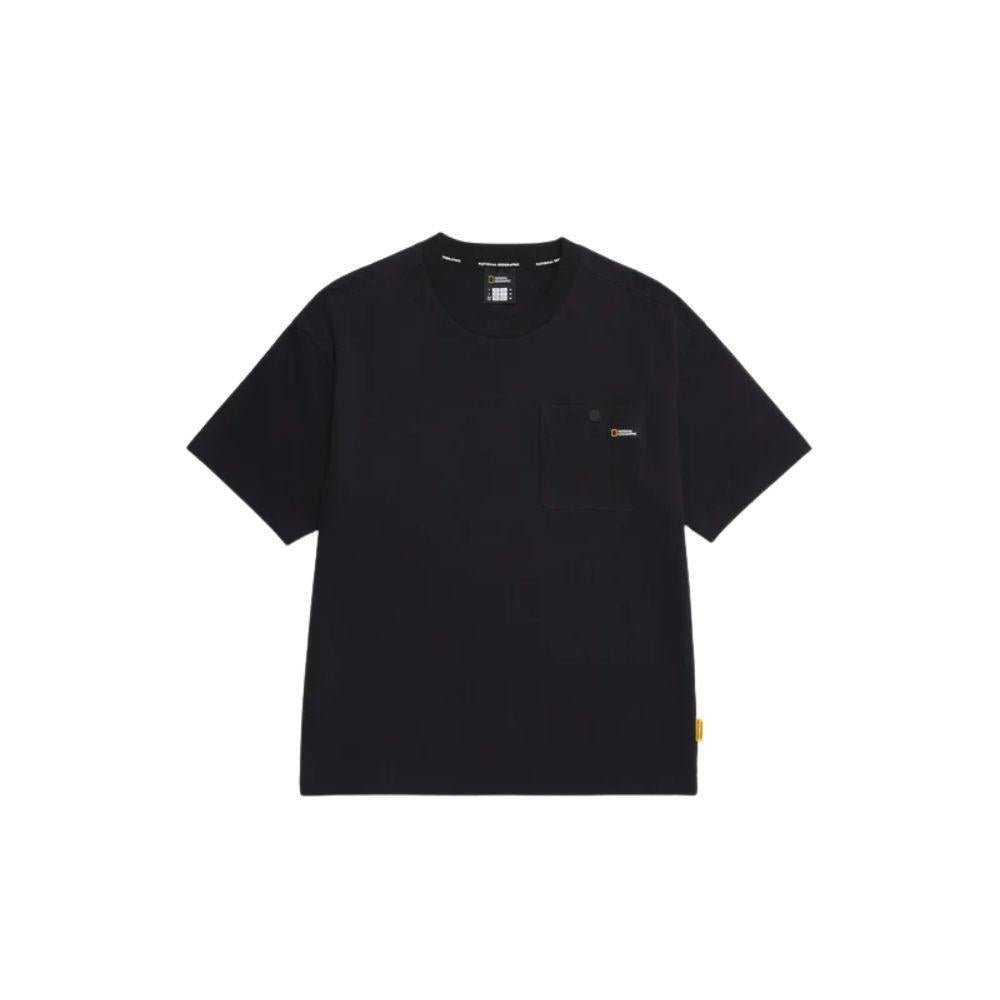 NATIONAL GEOGRAPHIC 16'S COTTON SEMI - OVER FIT เสื้อยืดทีเชิ๊ตสำหรับผู้ชายและผู้หญิง - Rev Online