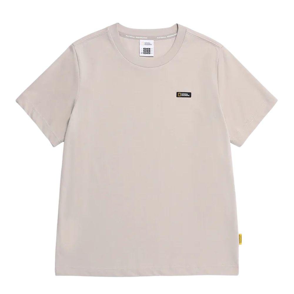 NATIONAL GEOGRAPHIC NEODY SMALL LOGO BASIC FIT เสื้อยืดทีเชิ๊ตสำหรับผู้ชายและผู้หญิง - Rev Online