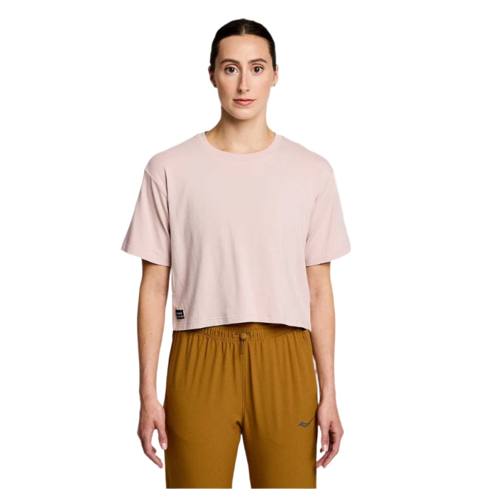SAUCONY - RECOVERY BOXY TEE Women - Rev Online