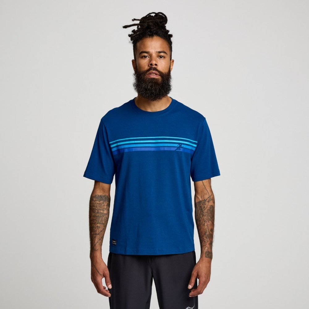 SAUCONY - RECOVERY SHORT SLEEVE Men - Rev Online