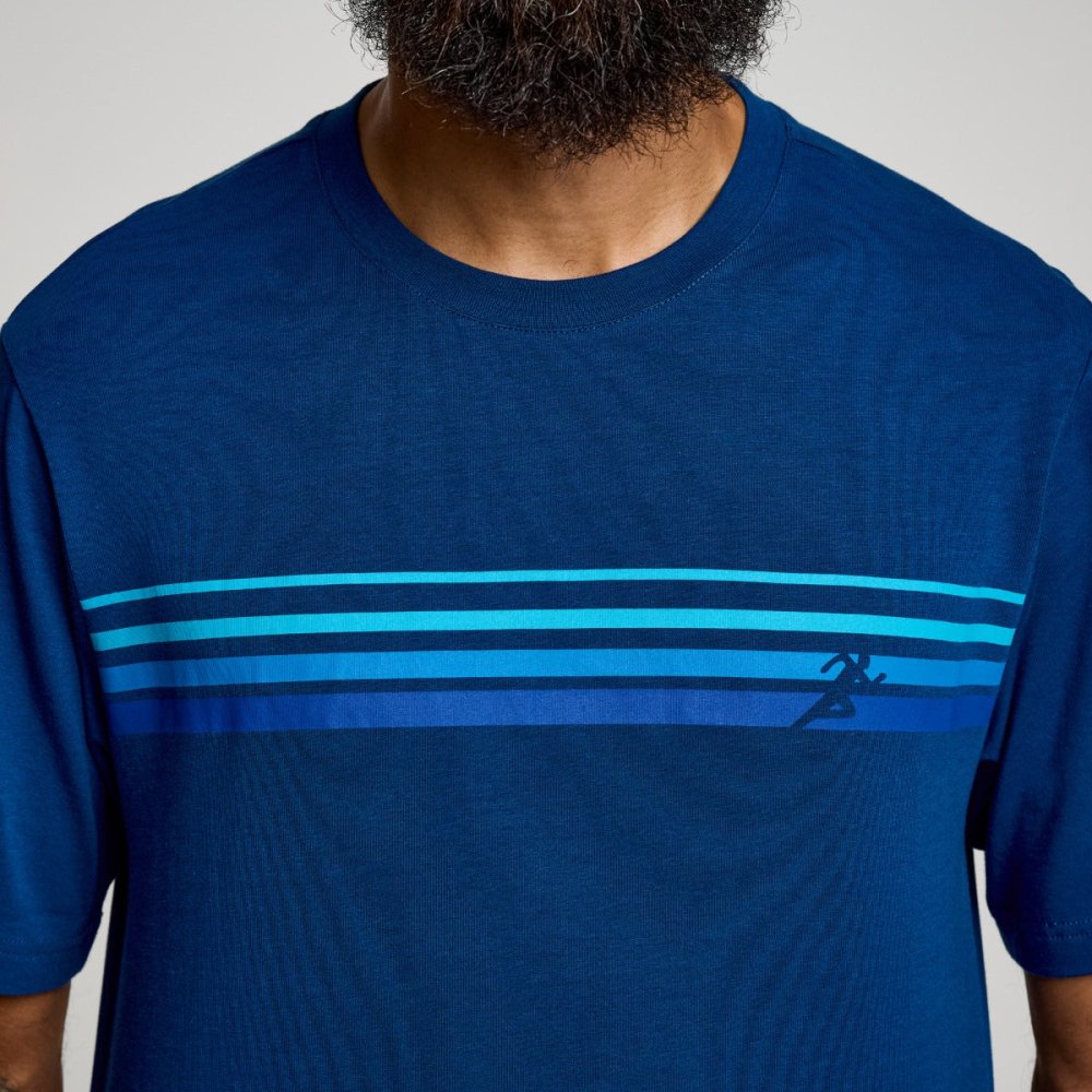 SAUCONY - RECOVERY SHORT SLEEVE Men - Rev Online