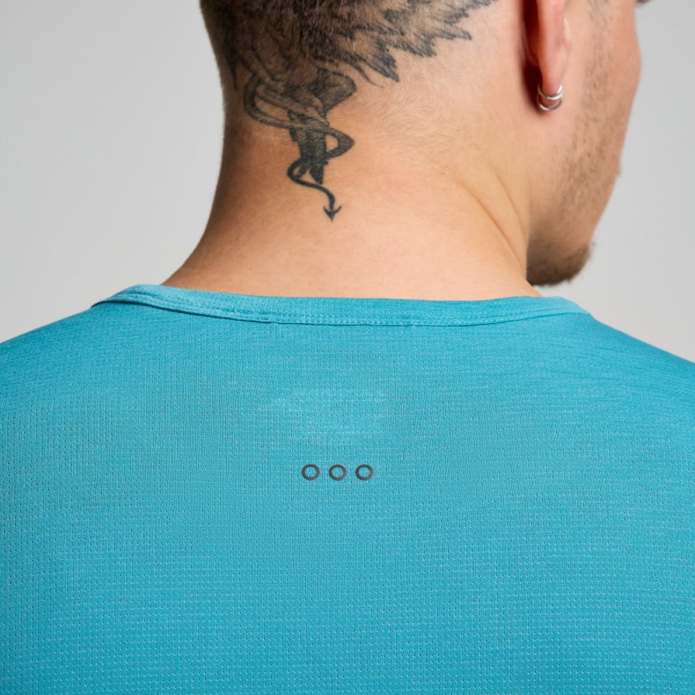 SAUCONY - STOPWATCH SHORT SLEEVE Men - Rev Online